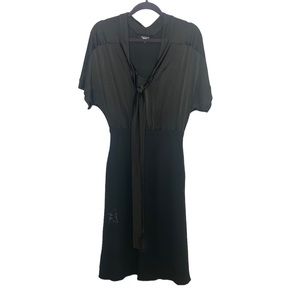 Rochas satin midi dress